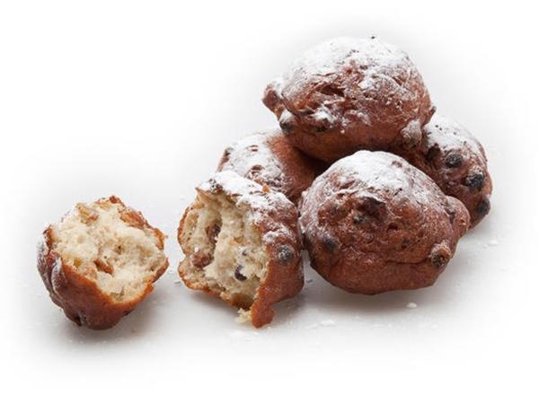 Rozijnenoliebollen&nbsp;10 + 1 gratis