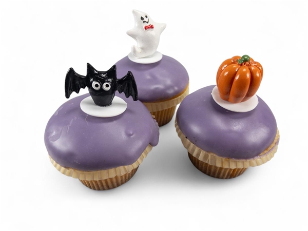 Halloween mini vanille muffin