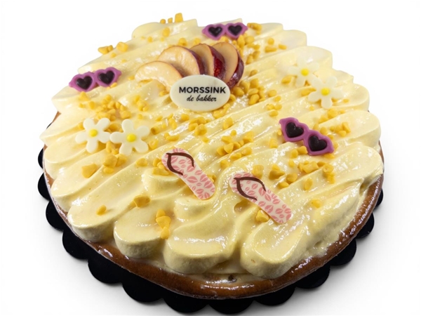 Perzik passie vlaai
