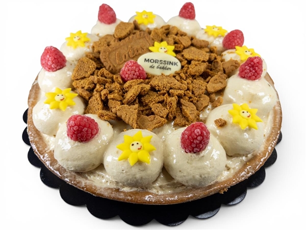 Lotus framboos vlaai