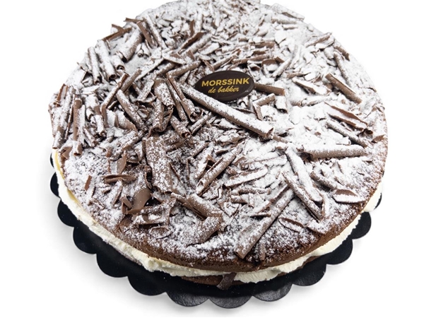 Bienenstich chocolade kersen vlaai