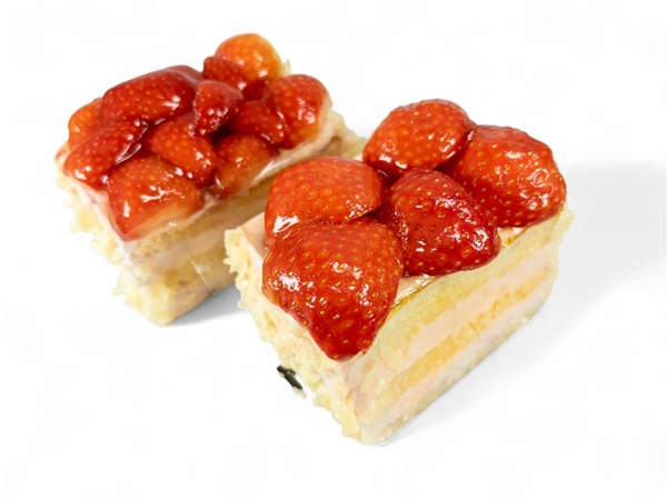 Aardbeien cake gebak