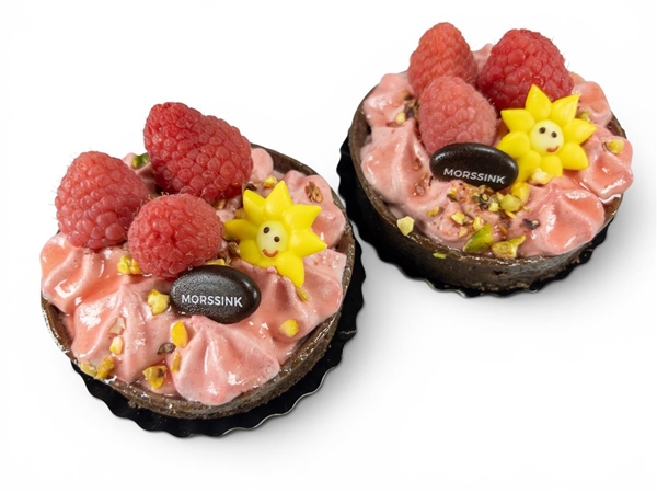Pistache framboos tartelette