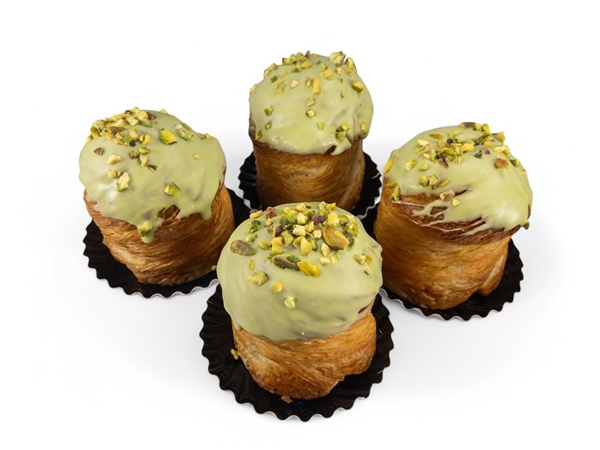 Pistache cruffin