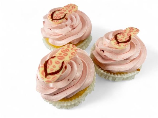 Zomer mini vanille muffin