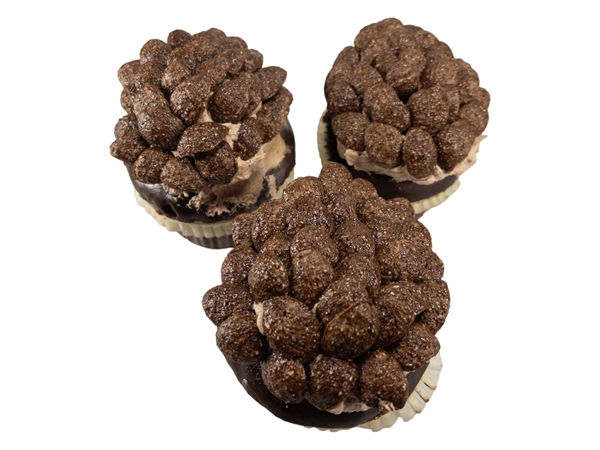 Mini denneappel muffin choco